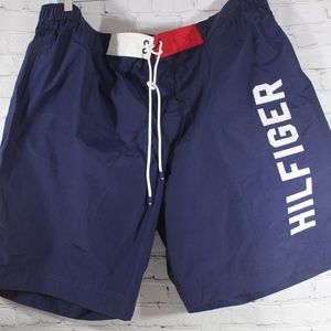 NWT Tommy Hilfiger Men's Swim Trunks 3XLT logo